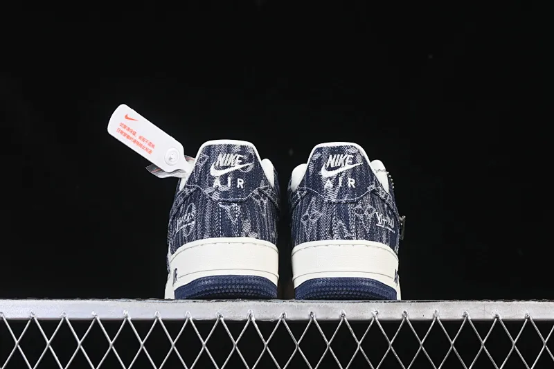 All categories Nk Air Force 1 Air Force series Nk Air Force 1 Low Air Force low-top Nike Air Force 1'07 Low LV joint white and blue Air Force 1 low-top casual sneakers YF9511-812